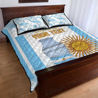 Argentina Champions Football Custom Quilt Bed Set Campeon de America - Wonder Print Shop