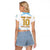Argentina Champions Football Custom Raglan Cropped T Shirt Campeon de America - Wonder Print Shop