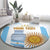 Argentina Champions Football Custom Round Carpet Campeon de America