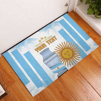 Argentina Champions Football Custom Rubber Doormat Campeon de America - Wonder Print Shop