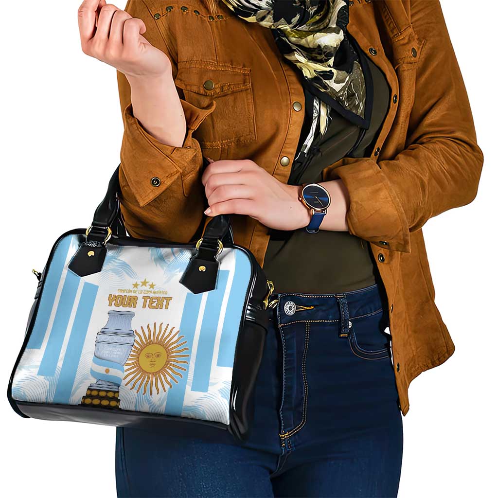 Argentina Champions Football Custom Shoulder Handbag Campeon de America