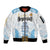 Argentina Champions Football Custom Sleeve Zip Bomber Jacket Campeon de America - Wonder Print Shop