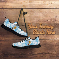 Argentina Champions Football Custom Sneakers Campeon de America - Wonder Print Shop