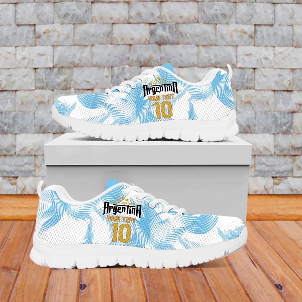Argentina Champions Football Custom Sneakers Campeon de America - Wonder Print Shop