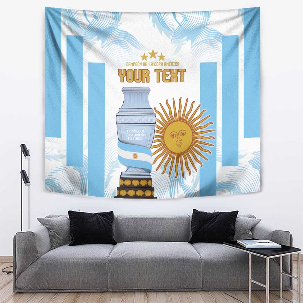 Argentina Champions Football Custom Tapestry Campeon de America - Wonder Print Shop
