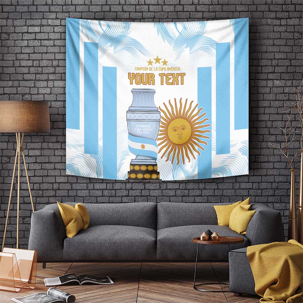 Argentina Champions Football Custom Tapestry Campeon de America - Wonder Print Shop