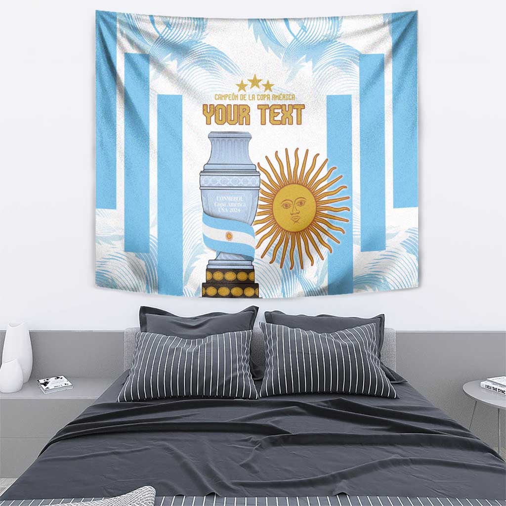 Argentina Champions Football Custom Tapestry Campeon de America - Wonder Print Shop