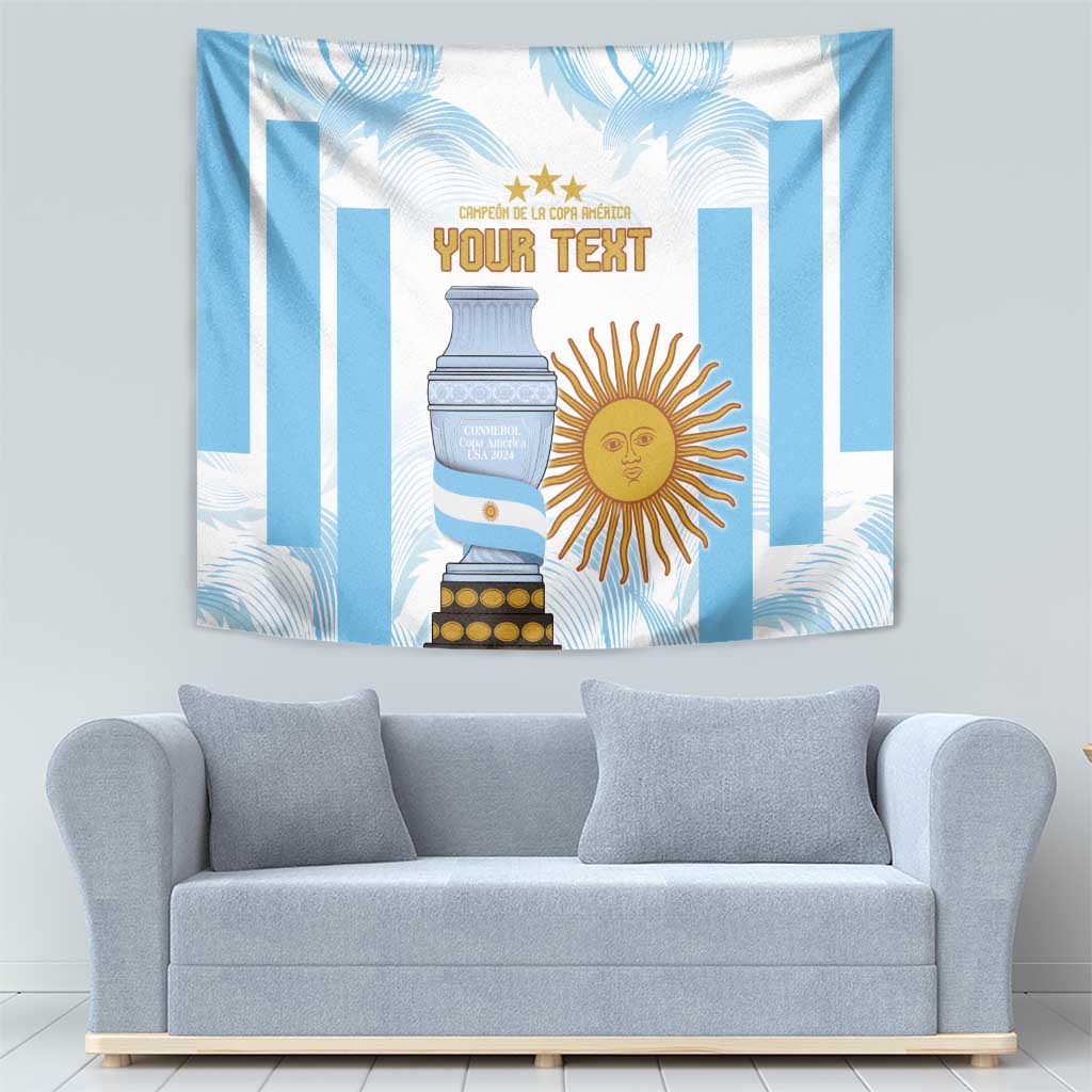 Argentina Champions Football Custom Tapestry Campeon de America - Wonder Print Shop