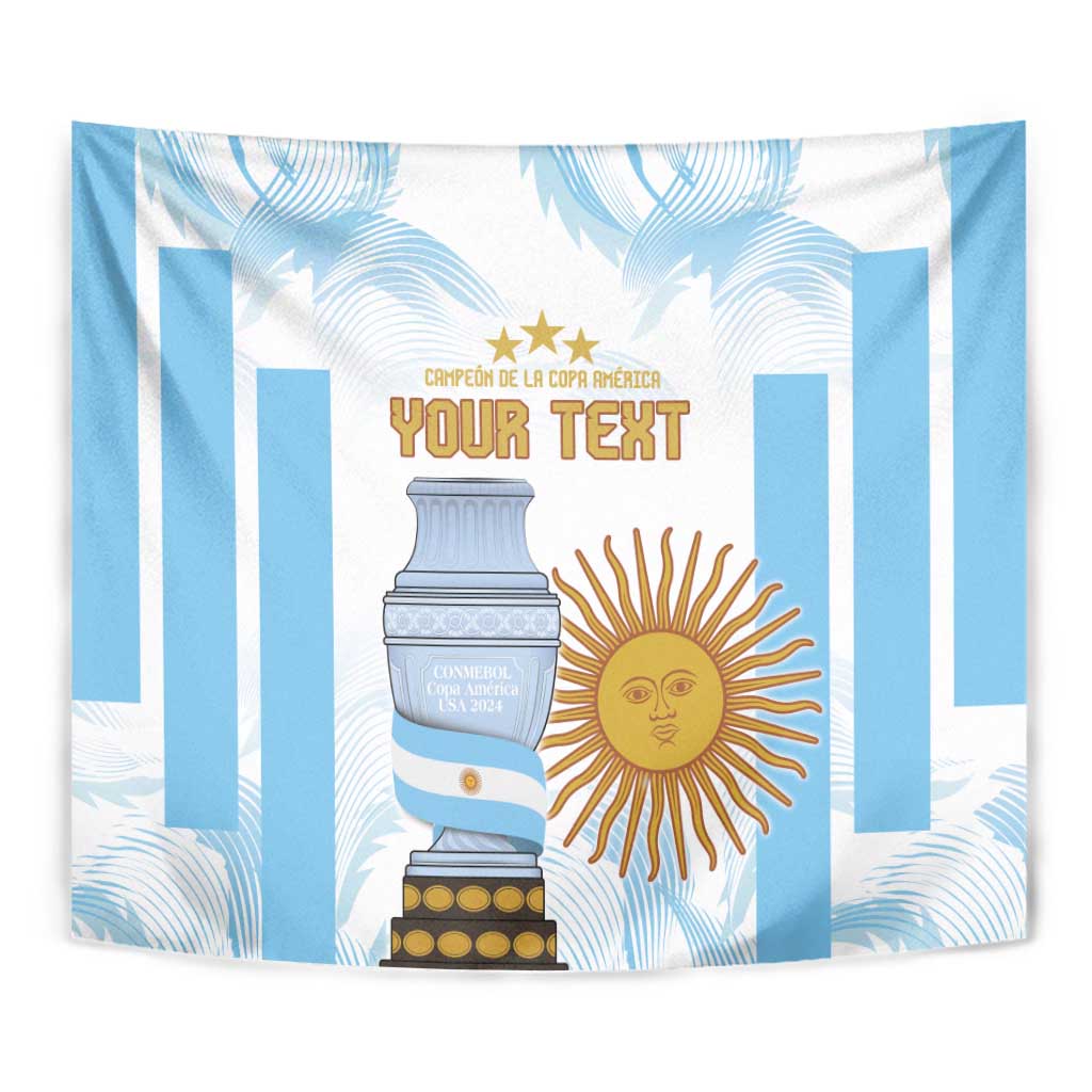 Argentina Champions Football Custom Tapestry Campeon de America - Wonder Print Shop