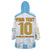 Argentina Champions Football Custom Wearable Blanket Hoodie Campeon de America - Wonder Print Shop