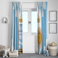 Argentina Champions Football Custom Window Curtain Campeon de America - Wonder Print Shop