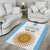 Vamos Argentina Champions Football Custom Area Rug White and Sky Blue LT9 - Wonder Print Shop