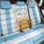 Vamos Argentina Champions Football Custom Back Car Seat Cover White and Sky Blue LT9 - Wonder Print Shop