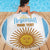 Vamos Argentina Champions Football Custom Beach Blanket White and Sky Blue LT9 - Wonder Print Shop