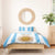 Vamos Argentina Champions Football Custom Bedding Set White and Sky Blue LT9 - Wonder Print Shop