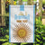 Vamos Argentina Champions Football Custom Garden Flag White and Sky Blue - Wonder Print Shop