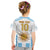 Vamos Argentina Champions Football Custom Kid T Shirt White and Sky Blue - Wonder Print Shop