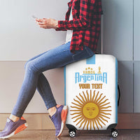 Vamos Argentina Champions Football Custom Luggage Cover White and Sky Blue - Wonder Print Shop