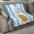 Vamos Argentina Champions Football Custom Quilt White and Sky Blue - Wonder Print Shop