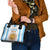 Vamos Argentina Champions Football Custom Shoulder Handbag White and Sky Blue