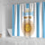 Vamos Argentina Champions Football Custom Shower Curtain White and Sky Blue