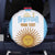 Vamos Argentina Champions Football Custom Spare Tire Cover White and Sky Blue - Wonder Print Shop