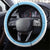 Vamos Argentina Champions Football Steering Wheel Cover White and Sky Blue - Wonder Print Shop