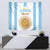 Vamos Argentina Champions Football Custom Tapestry White and Sky Blue - Wonder Print Shop