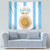 Vamos Argentina Champions Football Custom Tapestry White and Sky Blue - Wonder Print Shop