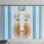 Vamos Argentina Champions Football Custom Window Curtain White and Sky Blue - Wonder Print Shop