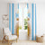 Vamos Argentina Champions Football Custom Window Curtain White and Sky Blue - Wonder Print Shop