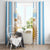 Vamos Argentina Champions Football Custom Window Curtain White and Sky Blue - Wonder Print Shop