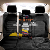 Colombia Champion Football Custom Back Car Seat Cover Los Cafeteros Black Style LT9 - Wonder Print Shop