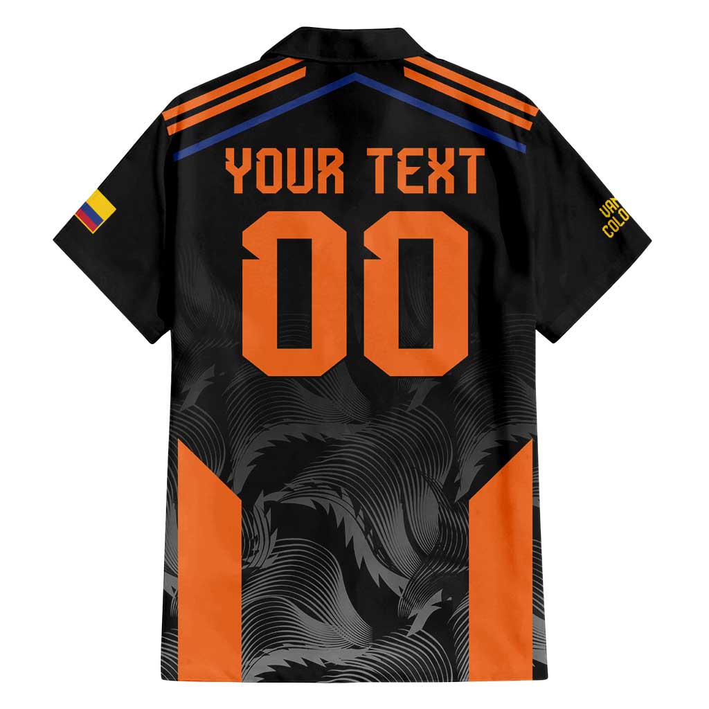 Colombia Champion Football Custom Family Matching Tank Maxi Dress and Hawaiian Shirt Los Cafeteros Black Style - Wonder Print Shop