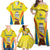 Colombia Champion Football Custom Family Matching Off Shoulder Maxi Dress and Hawaiian Shirt Los Cafeteros Somos Campeones LT9 - Wonder Print Shop