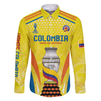 Colombia Champion Football Custom Family Matching Puletasi and Hawaiian Shirt Los Cafeteros Somos Campeones - Wonder Print Shop