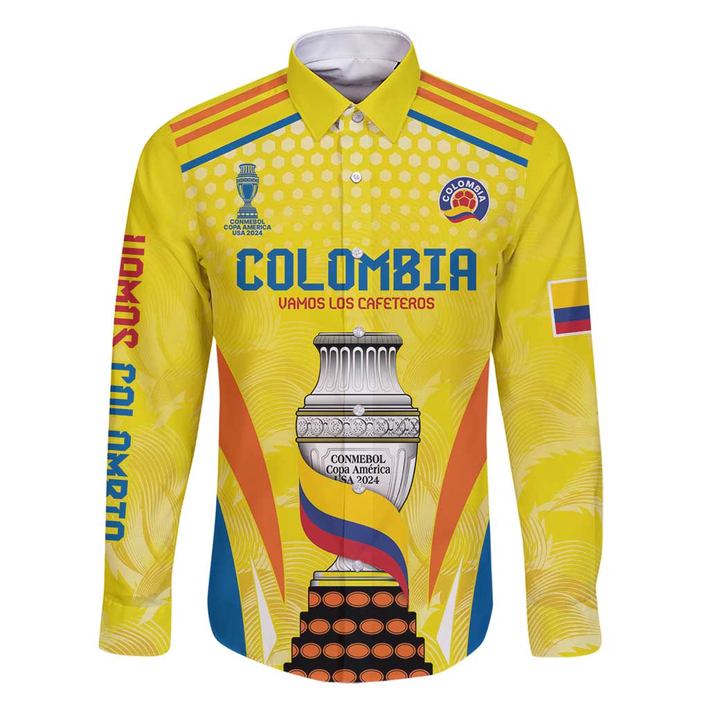 Colombia Champion Football Custom Family Matching Summer Maxi Dress and Hawaiian Shirt Los Cafeteros Somos Campeones - Wonder Print Shop