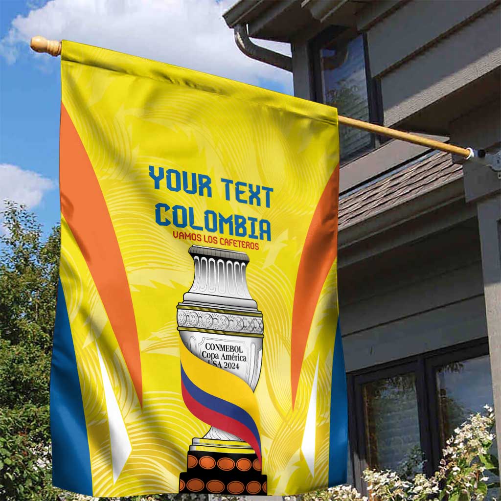 Colombia Champion Football Custom Garden Flag Los Cafeteros Somos Campeones - Wonder Print Shop