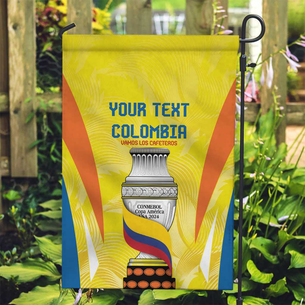 Colombia Champion Football Custom Garden Flag Los Cafeteros Somos Campeones - Wonder Print Shop