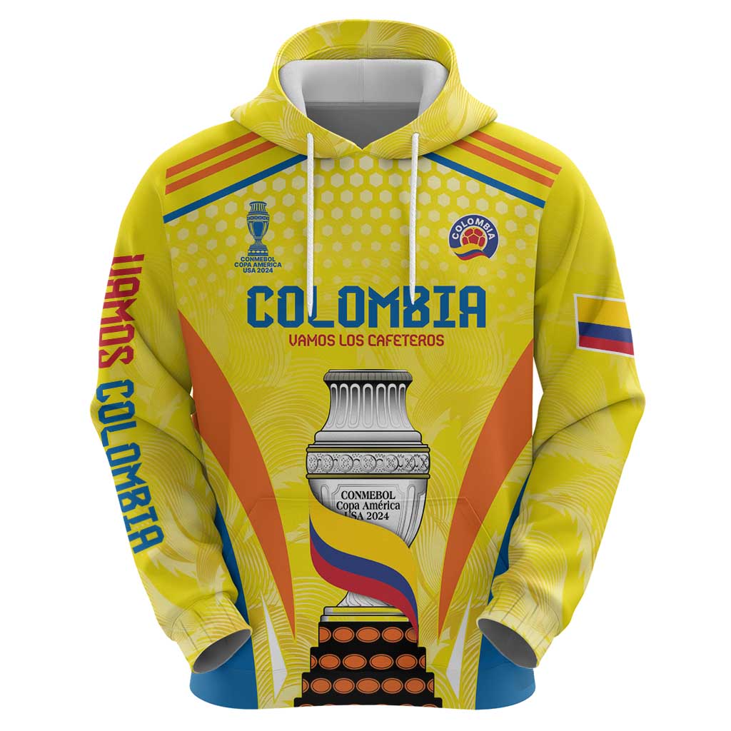 Colombia Champion Football Custom Hoodie Los Cafeteros Somos Campeones - Wonder Print Shop