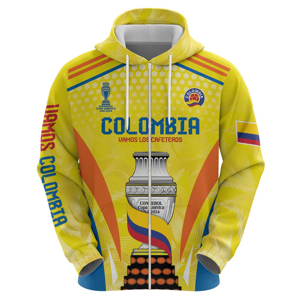 Colombia Champion Football Custom Hoodie Los Cafeteros Somos Campeones - Wonder Print Shop