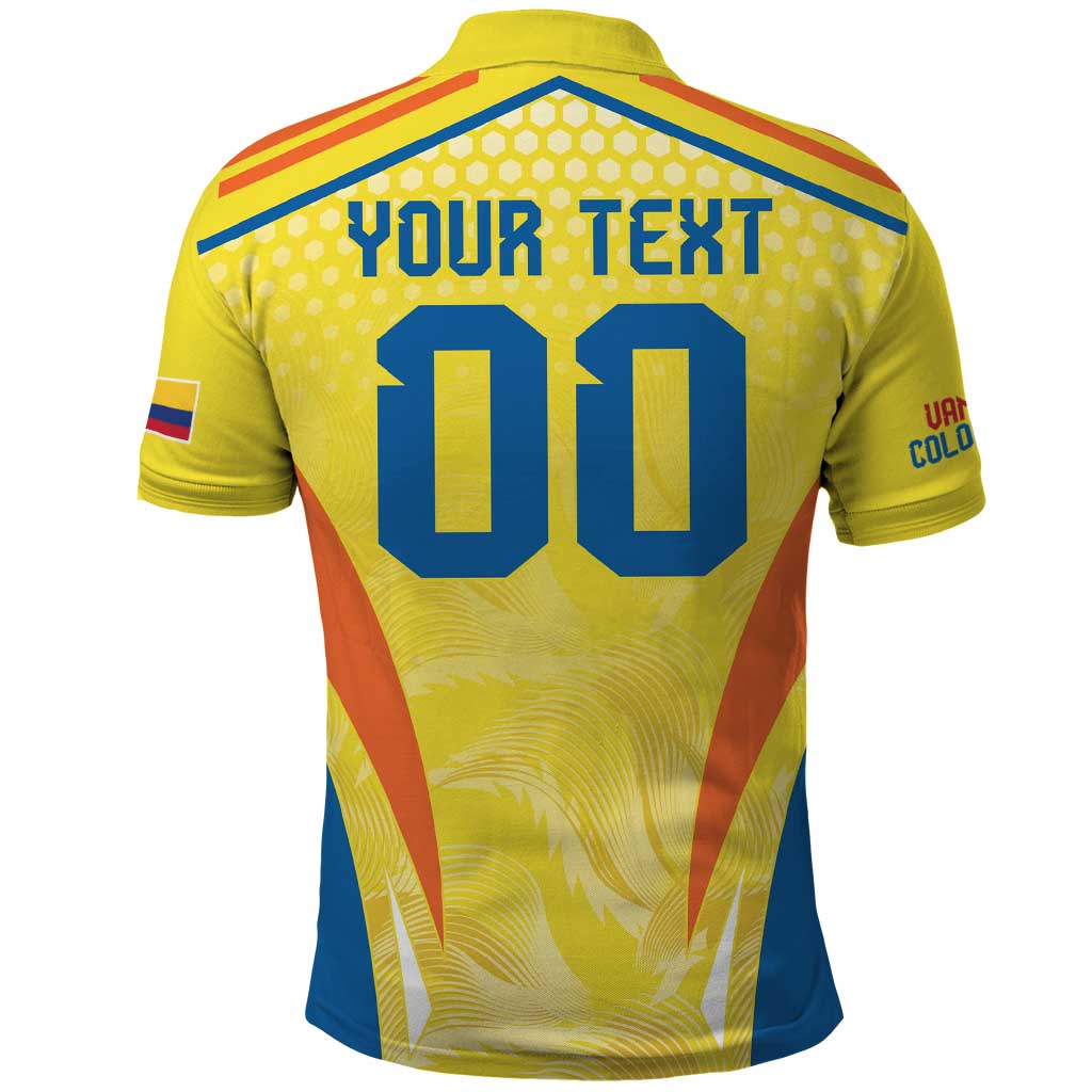 Colombia Champion Football Custom Polo Shirt Los Cafeteros Somos Campeones - Wonder Print Shop