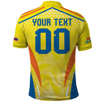 Colombia Champion Football Custom Polo Shirt Los Cafeteros Somos Campeones - Wonder Print Shop