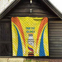 Colombia Champion Football Custom Quilt Los Cafeteros Somos Campeones - Wonder Print Shop
