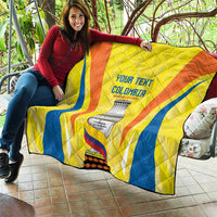 Colombia Champion Football Custom Quilt Los Cafeteros Somos Campeones - Wonder Print Shop