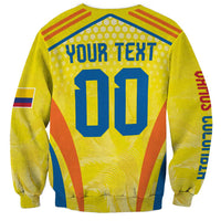 Colombia Champion Football Custom Sweatshirt Los Cafeteros Somos Campeones - Wonder Print Shop