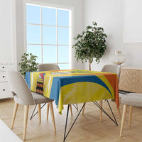 Colombia Champion Football Custom Tablecloth Los Cafeteros Somos Campeones - Wonder Print Shop