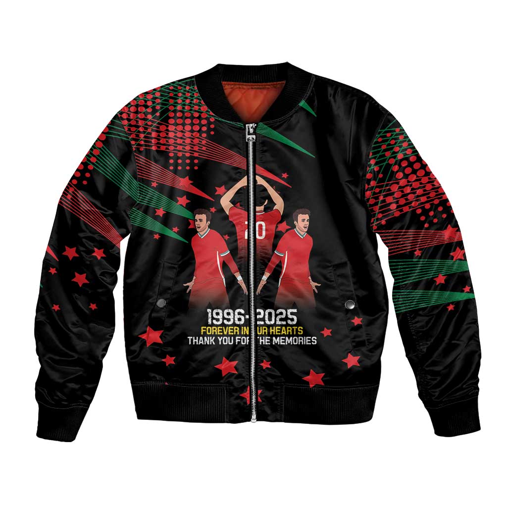 Portuguese Footballer Memorial Bomber Jacket 1996-2025 Forever In Our Hearts - Wonder Print Shop