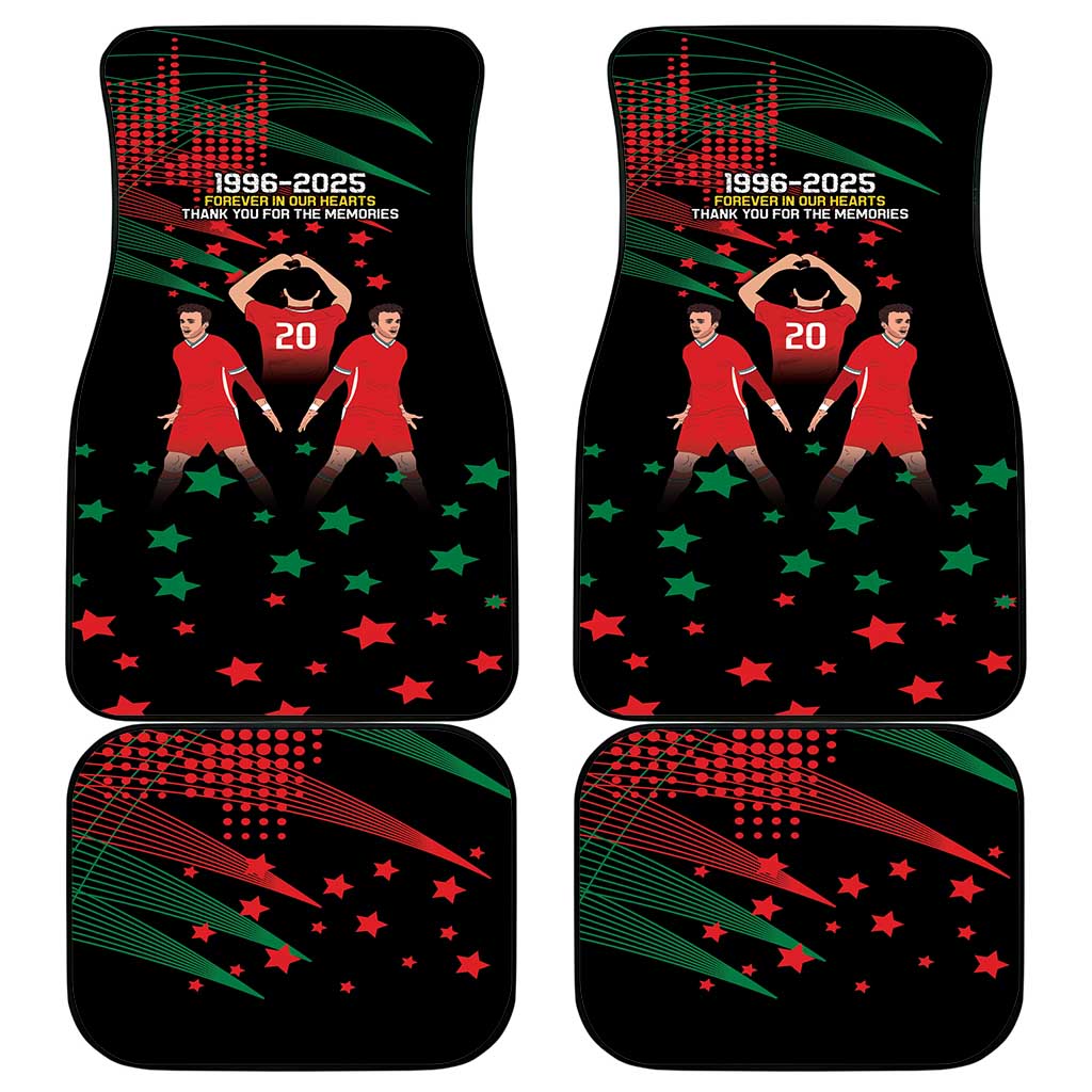 Portuguese Footballer Memorial Car Mats 1996-2025 Forever In Our Hearts - Wonder Print Shop