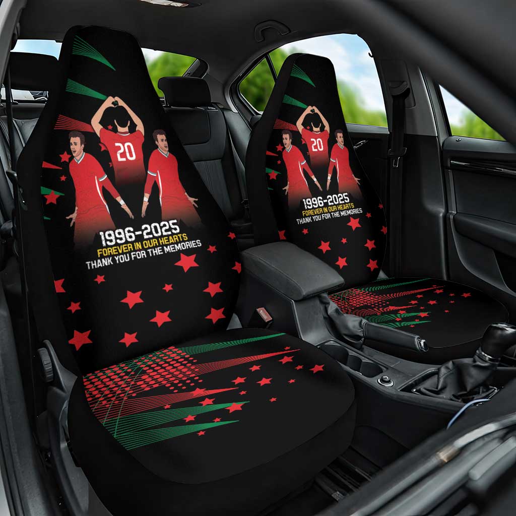 Portuguese Footballer Memorial Car Seat Cover 1996-2025 Forever In Our Hearts - Wonder Print Shop